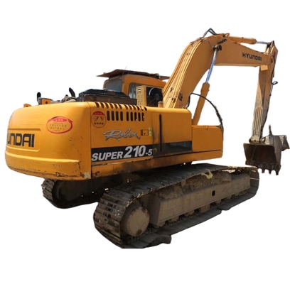 Оригинальная краска 21 ТОН Корея Robex210w-5 EPA двигатель Hyundai 210w-5 Гидравлический экскаватор