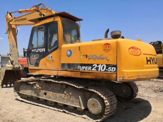 Оригинальная краска 21 ТОН Корея Robex210w-5 EPA двигатель Hyundai 210w-5 Гидравлический экскаватор