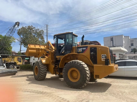 Передний погрузчик Трактор CAT966H Использованные колесные погрузчики для ресторана
