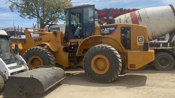 Передний погрузчик Трактор CAT966H Использованные колесные погрузчики для ресторана