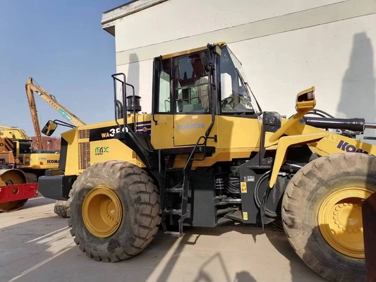 Оригинальная краска Komatsu WA330 30-тонная подержанная колесная погрузчик с оригинальным двигателем и Японии