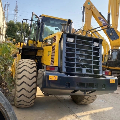 Оригинальная краска Komatsu WA330 30-тонная подержанная колесная погрузчик с оригинальным двигателем и Японии
