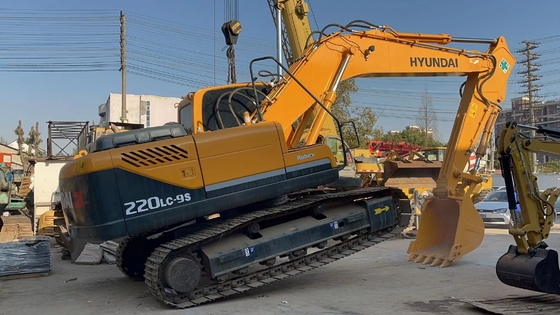 Оригинальный экскаватор Hyundai 220LC-9S с двигателем мощностью 96 кВт и сертификацией EPA
