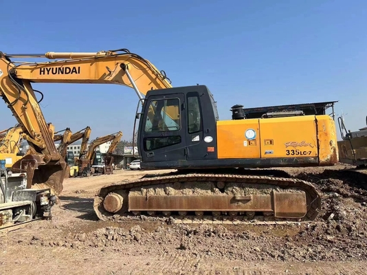33 TON Korea EPA Engine Hyundai 335LC-7 Гидравлический экскаватор Движущийся тип экскаватор Crawler