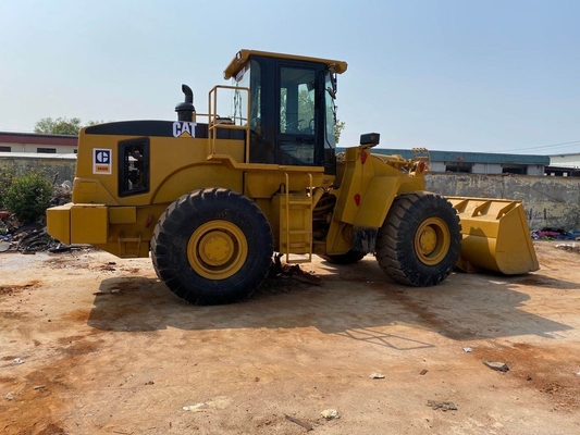 CAT 966H Подержанный колесный погрузчик с хорошим состоянием и гидравлическим клапаном Liyuan из Японии