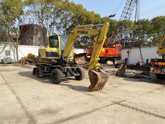 6TON рабочая масса использованный Digger Hyundai 60W-9 Crawler Machine гладкий и рабочий
