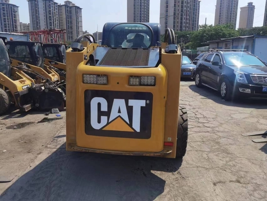 YUNNEI двигатель оригинальная краска использованная Caterpillar 246C колесный погрузчик в отличном состоянии