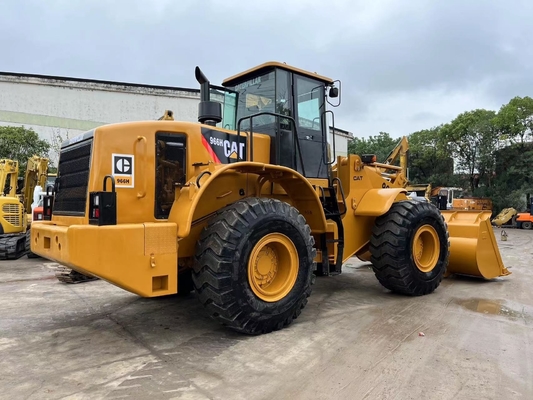 Высокопроизводительный подержанный нагрузчик на колеса Caterpillar 966H с гидроцилиндром Liyuan