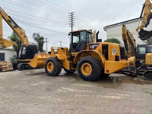 Высокопроизводительный подержанный нагрузчик на колеса Caterpillar 966H с гидроцилиндром Liyuan