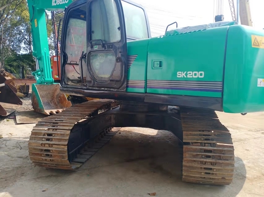 Использованный экскаватор Kobelco SK200 с двигателем HINO Japan Hot Seller