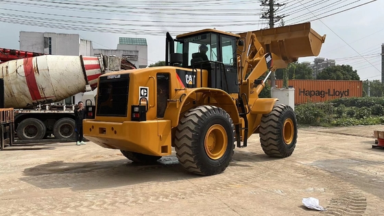 CAT 966L Подержанный колесный погрузчик с японским двигателем в хорошем состоянии в 2021 году