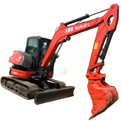 Подержанный мини экскаватор Kubota KX163 с японским двигателем и гидравлическим цилиндром Liyuan
