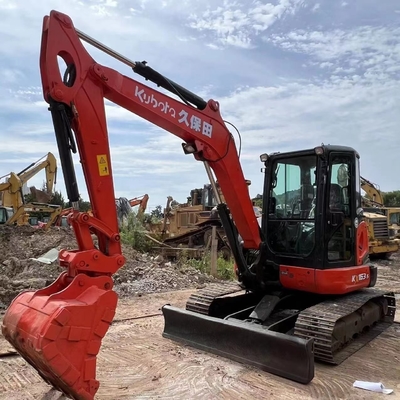 Подержанный мини экскаватор Kubota KX163 с японским двигателем и гидравлическим цилиндром Liyuan