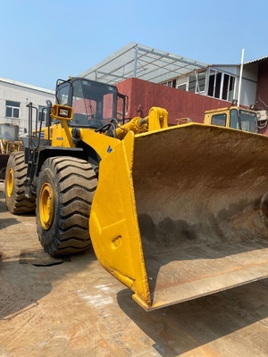 Передний погрузчик Komatsu WA470 Колесный погрузчик для строительных работ используется 7ТОН номинальной нагрузки