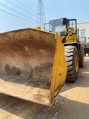 Передний погрузчик Komatsu WA470 Колесный погрузчик для строительных работ используется 7ТОН номинальной нагрузки
