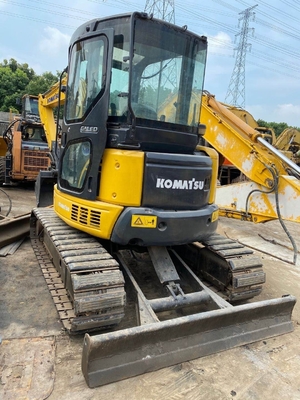 Использованный оригинальный японский мини экскаватор 5T Komatsu PC55 EPA двигатель в хорошем состоянии Шанхай