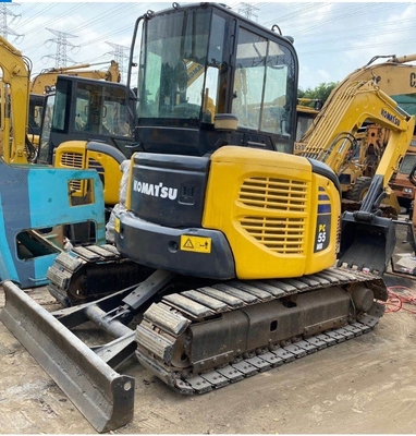 Использованный оригинальный японский мини экскаватор 5T Komatsu PC55 EPA двигатель в хорошем состоянии Шанхай