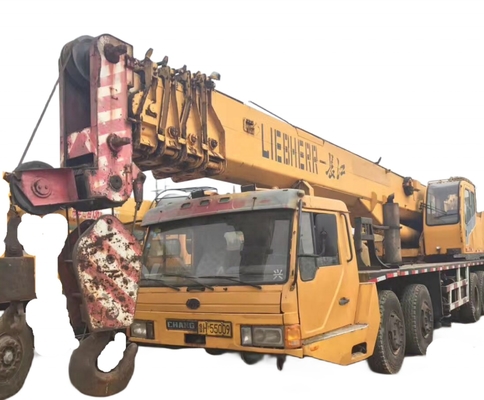 Оригинальный кран LIEBHERR LT1055 с гидравлическим клапаном в хорошем состоянии