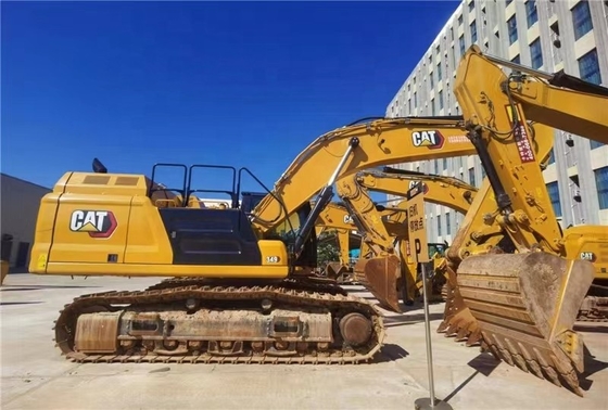 Двигающийся экскаватор типа Crawler использованный Япония оригинальный Caterpillar 49тон Digger экскаватор 349
