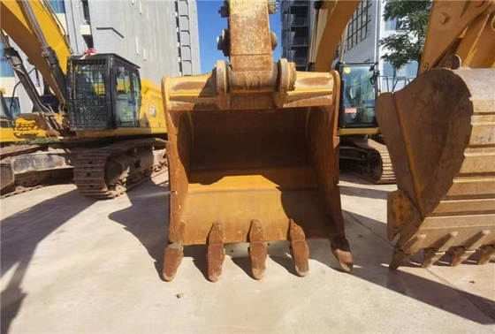 Двигающийся экскаватор типа Crawler использованный Япония оригинальный Caterpillar 49тон Digger экскаватор 349
