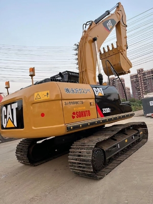 Использованный экскаватор Caterpillar 320D2 20тонный экскаватор с гидравлическим клапаном Liyuan из Японии
