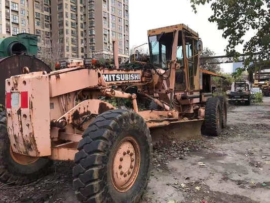 20тонна Использованный Грейдер Mitsubishi MG530 Япония Оригинальная краска для инженерного строительства