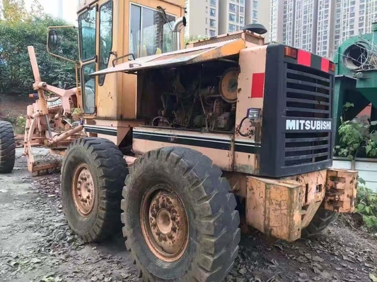 20тонна Использованный Грейдер Mitsubishi MG530 Япония Оригинальная краска для инженерного строительства