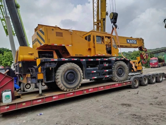 178/kw Kato KR-35H 35TON Использованный кран Япония оригинальная гидравлическая машина рабочая масса