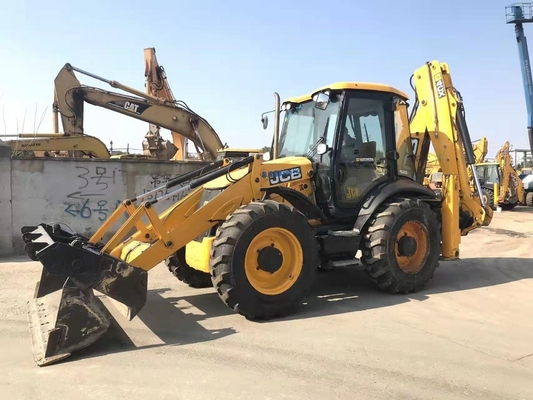 Использованный JCB 4CX / 3CX буровой погрузчик с другой емкостью ведра 127 кВт по договоренности