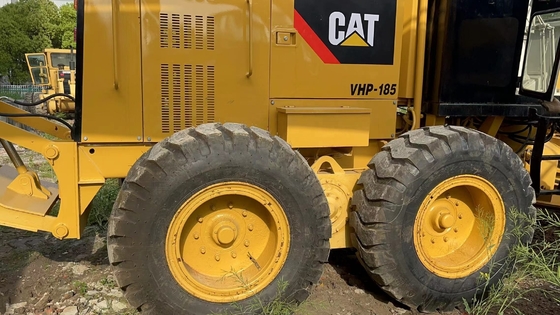 Подержанный Грейдер CAT 140K с двигателем YUNNEI Япония Оригинальный трактор
