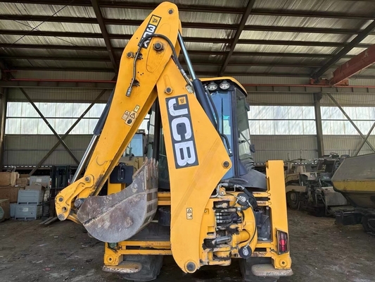Низкие рабочие часы JCB 3CX Backhoe Loader с оригинальным двигателем Великобритании в колесно-двигающем типе