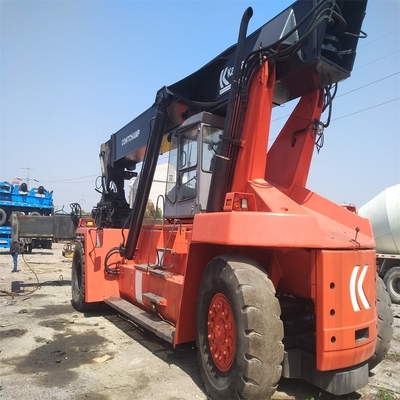 90% Kalmar Reach Stacker DRD450 Башенный кран 45 Тон Контейнер Телескопический обработчик