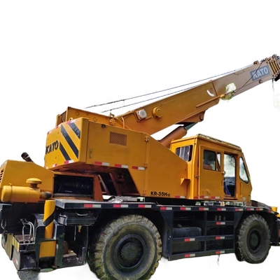 Максимальная подъемная нагрузка 35000кг высокий Като KR-35H кран Оригинальный цвет Максимальная производительность