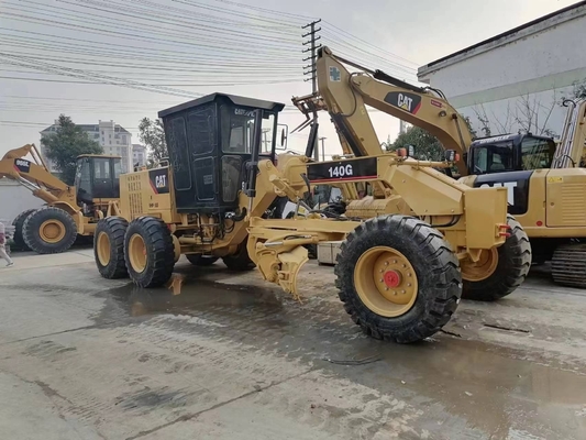 90% CAT Caterpillar140G Grader Оригинальная японская плоская машина с хорошими характеристиками