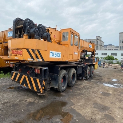Шанхайский грузовик TADANO 50T с оригинальным цветом и низким рабочим временем 0-2000