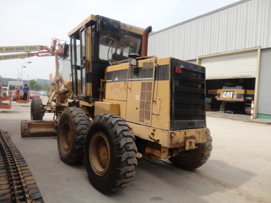 CAT Caterpillar120H Грейдер Хорошая производительность и из Японии для использования земли плоской машины