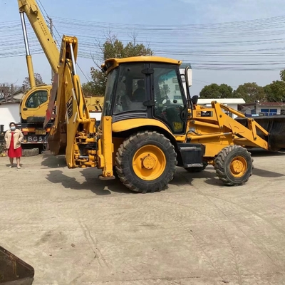 Использованная Япония JCB 3CX буровой погрузчик трактор 127кВт рабочая масса 10 тонн
