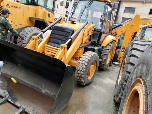 Использованная Япония JCB 3CX буровой погрузчик трактор 127кВт рабочая масса 10 тонн