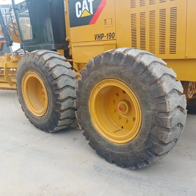 Подержанный CAT140K Motor Grader Оригинальный цвет Использованная инженерная строительная техника