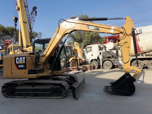 7тонная бывшая дизельная касущая машина Caterpillar 307E2 с высокой эксплуатационной эффективностью из Японии