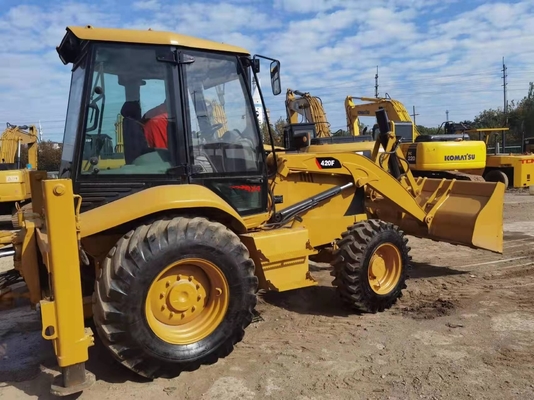 CAT 420F Экскаватор Япония Оригинальный погрузчик 420 Использованный экскаватор с 0-2000 рабочими часами