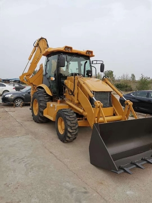 Хороший японский оригинал 428 Подержанный колесный погрузчик CAT 428F с массой машины 15000 кг