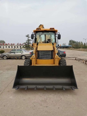Хороший японский оригинал 428 Подержанный колесный погрузчик CAT 428F с массой машины 15000 кг