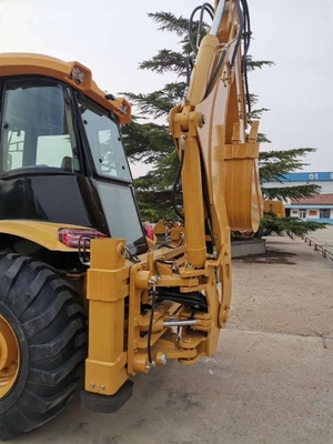 Хороший японский оригинал 428 Подержанный колесный погрузчик CAT 428F с массой машины 15000 кг