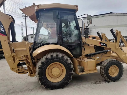 CAT 420F Загрузчик буксировщика с гидравлическим клапаном Liyuan из Японии с рабочей массой 15 тонн
