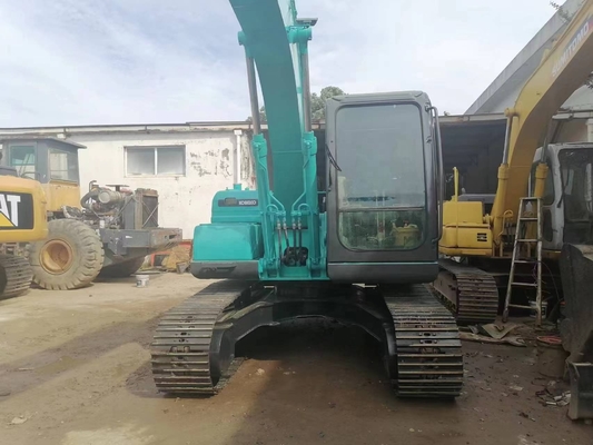 Оригинальный японский экскаватор Kobelco SK140 в Шанхае в хорошем состоянии