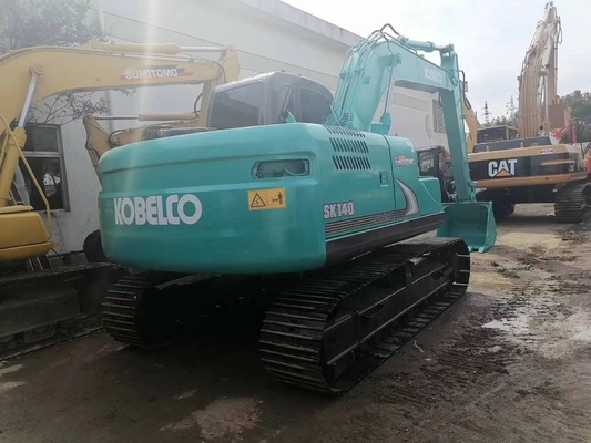 Оригинальный японский экскаватор Kobelco SK140 в Шанхае в хорошем состоянии