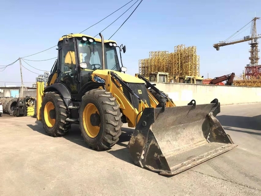 Использованный загрузчик JCB 4CX загрузчик 15TON с гидравлическим цилиндром Nabtesco из Японии