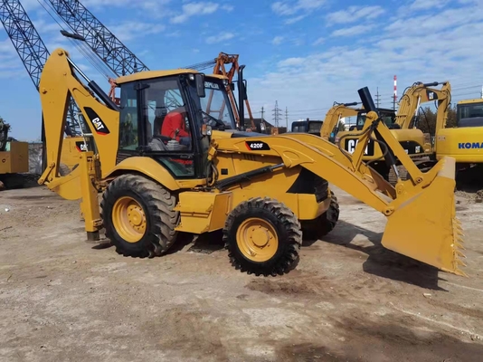 2022 Использованный буровой погрузчик CAT420F для тяжелых строительных применений