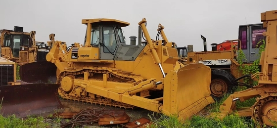 8-тонный Komatsu D155A EPA двигатель гидравлический бульдозер с емкостью в ведрах 3,6 м3